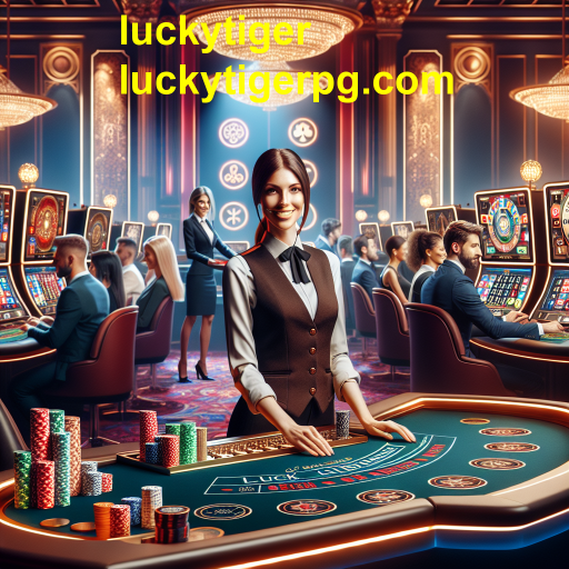 Experiência de Jogo Imersiva no Cassino Ao Vivo do Luckytiger